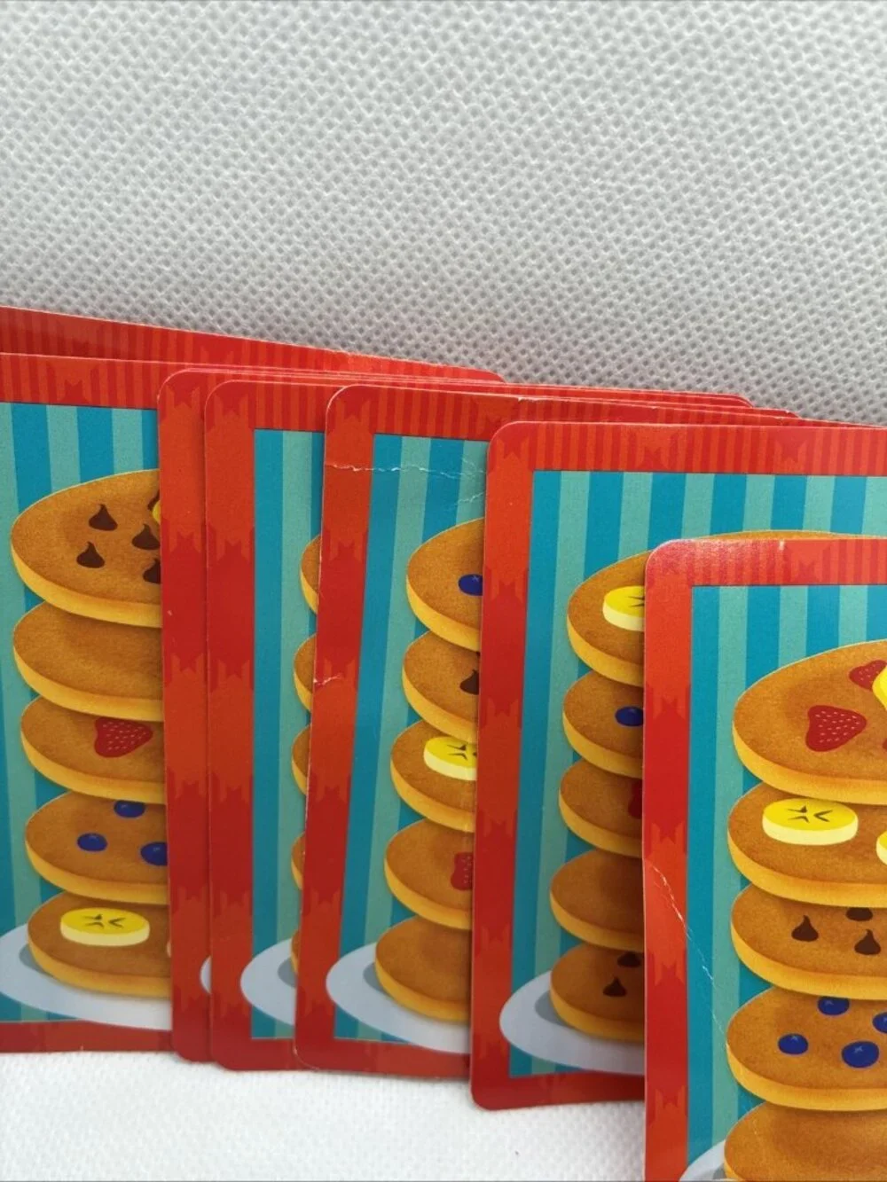 Educational Insights Pancake Pile Up Replacement Order Cards 9 Cards Lot